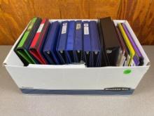 Large File Box of Binders and More