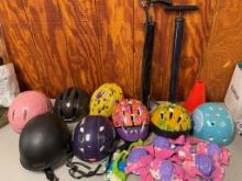 Kids Helmets and Bike Pumps
