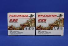 Ammo, Winchester 22LR. 470 total rounds.