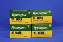 Ammo, Remington 357 Magnum. 200 total rounds.