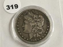 1879-S REV 79 Morgan Dollar, VG