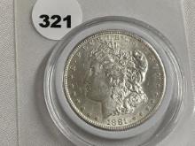 1881-S Morgan Dollar, MS