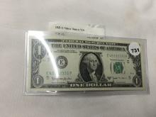 1963-B $1 Federal Reserve Note, Crisp, UNC