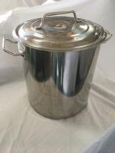 Concord 40 Qt. Stainless Steel Stock Pot w/ Lid