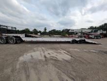 1999 T/A HYDRAULIC DOVETAIL TRAILER