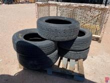 PALLET OF (5) ASSORTED TIRES