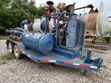 2010 T/A WATER TRANSFER MANIFOLD TRAILER **DOES NOT HAVE A PUMP.**  Cummins