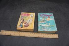 2 Books - Popeye & Flipper