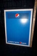 Pepsi Metal Sign