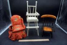 Doll Chairs & Hairchair