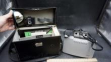 Polaroid 320 Camera W/ Case & Accessories