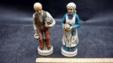 Old Man & Lady Figurines