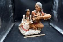 1986 Universal Statuary Native American Sculpture