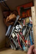 Apron, Assorted Tools & Glue Gun