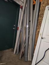 PVC conduit in the corner (please ask about what items consist of)