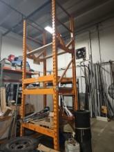 Orange 4' Pallet racking 2 uprights 6 beams