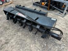 Unused JCT 72in Tiller Skid Steer Attachment [YARD 2]