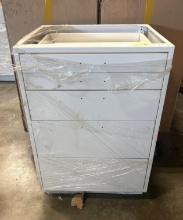 5 Drawer Metal Base Cabinet - 35.25 in x 21 5/8 in x 24 in - New
