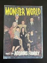 Monster World Magazine #9/1966 Warren/Adams Family Cover