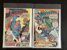 (2) 1980 Radio Shack "Superman" DC Promo Comic Books