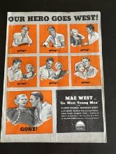 Go West Young Man/Mae West 1936 Motion Picture Herald