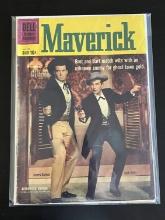 Maverick Dell Western Adventure Comic #8 Silver Age 1960