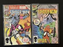 2 issues. Web of Spider-Man Marvel Comics #16 & #17 1986