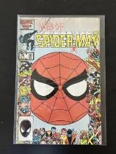 Web of Spider-Man Marvel Comics #20 1986 Key Specialty border printed on select covers published in