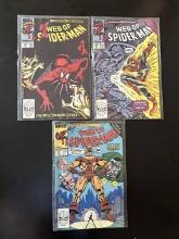 3 issues. Web of Spider-Man Marvel Comics #60, #61 & #62 1990