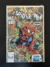 Web of Spider-Man Marvel Comics #70 1990 Key 1st appearance of Spider-Hulk.