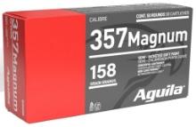 Aguila 1E572823 Target Range 357Mag 158gr Semi Jacketed Soft Point 50 Per Box