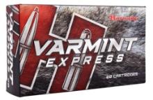 Hornady 8324 Varmint Express 220 Swift 55 gr Hornady VMax VMX 20 Per Box 10 Cs