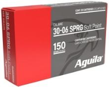 Aguila 8108AG 3006 Springfield 150 gr Soft Point InterLock Boat Tail Soft Point 20 Per Box