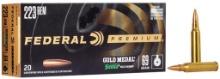 Federal GM308M2 Premium Gold Medal 308 Win 175 gr Sierra MatchKing BTHP 20 Per Box