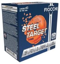 Fiocchi 12SLR7 Steel Target 12 Gauge 2.75 1 oz 7 Shot 25 Per Box