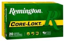 Remington Ammunition 27828 CoreLokt Hunting 3006 Springfield 180 gr Pointed Soft Point CoreLokt