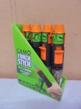 4 Brand New Camo Torch Stick Lighters