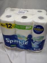 Sparkle Double Roll Paper towels