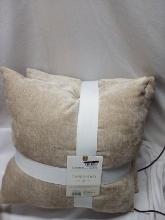 Two Piece Trow Pillow Set by Threshold 18”x18” each