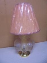 Beautiful Glass Table Lamp