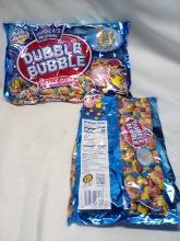 2 1Lbs Bags of Double Bubble Bubble Gum