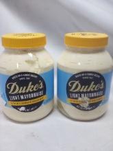 Duke’s Light Mayonaise 2- 30 fl oz jars