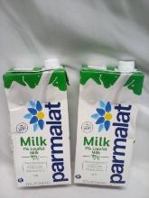 Parmalat 1% lowfat milk x2