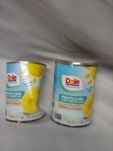 Dole Pineapple slices in 100% juice