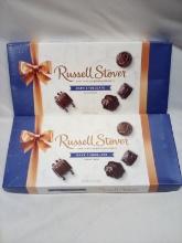 2 Russell Stover 16Pc Dark Chocolate Assortment Packs