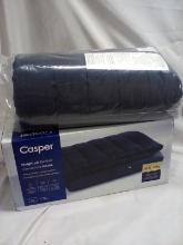 50”x70” Casper 20Lb Navy Blue Weighted Blanket