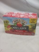 8 Pack of Adam&Eve 100% Juice Fruit Punch Juice Boxes