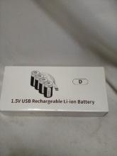 Rechargeable D batteries