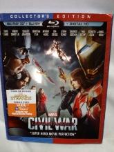Marvel Captain America Civil War DVD, collectors edition