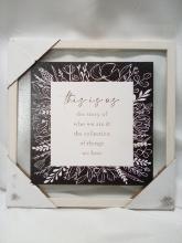 “This is Us” Wall Mount 10”x10”  Decorative Piece
